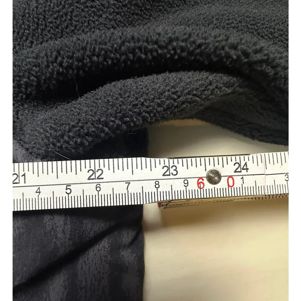 Nike ACG Fleece Jacket Men’s Small Black Gray Full Zip Y2K Outdoor Gorpcore